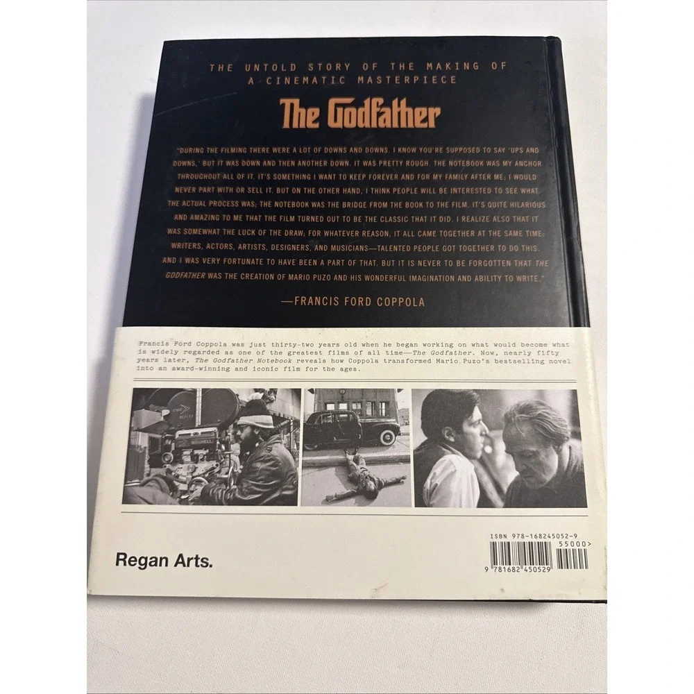 The Godfather Notebook - Francis Ford Coppola - 1st Edition/1st Print - VG - Picture 3 of 5